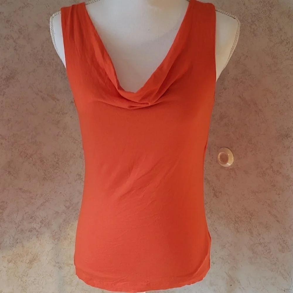 Vince Camuto Sleeveless Top Coral - EUC